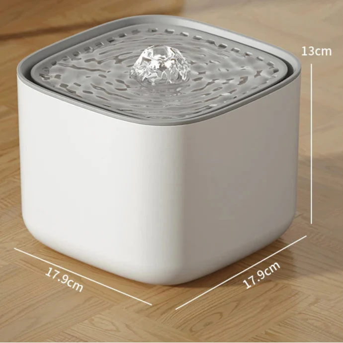Fontaine d’eau pour chats, Abreuvoir pour chat, Fontaine à eau automatique