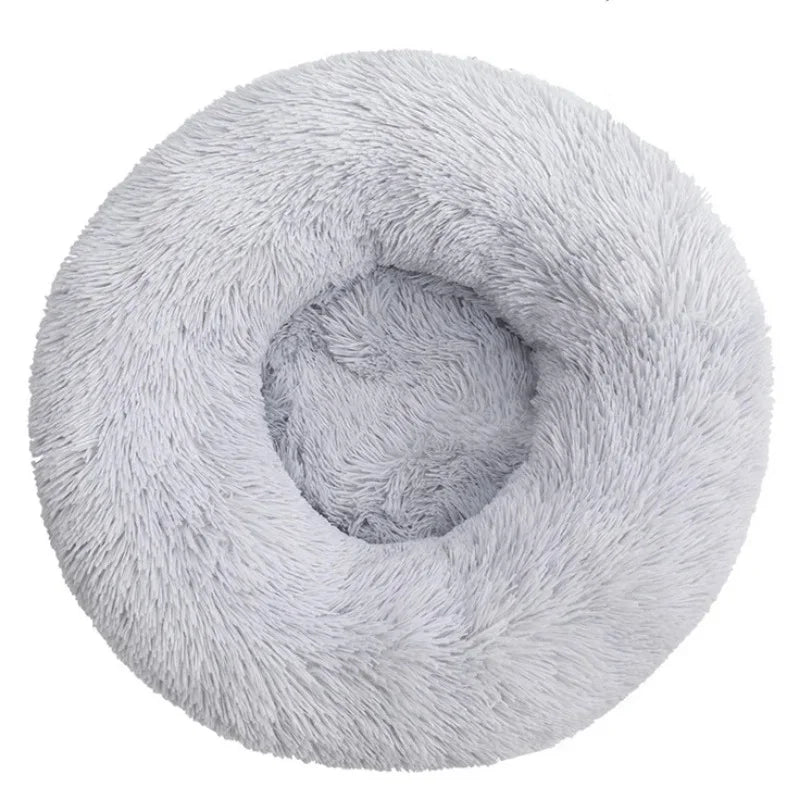 Panier pour chat en peluche, Cocon douillet pour chat, Nid moelleux pour chat